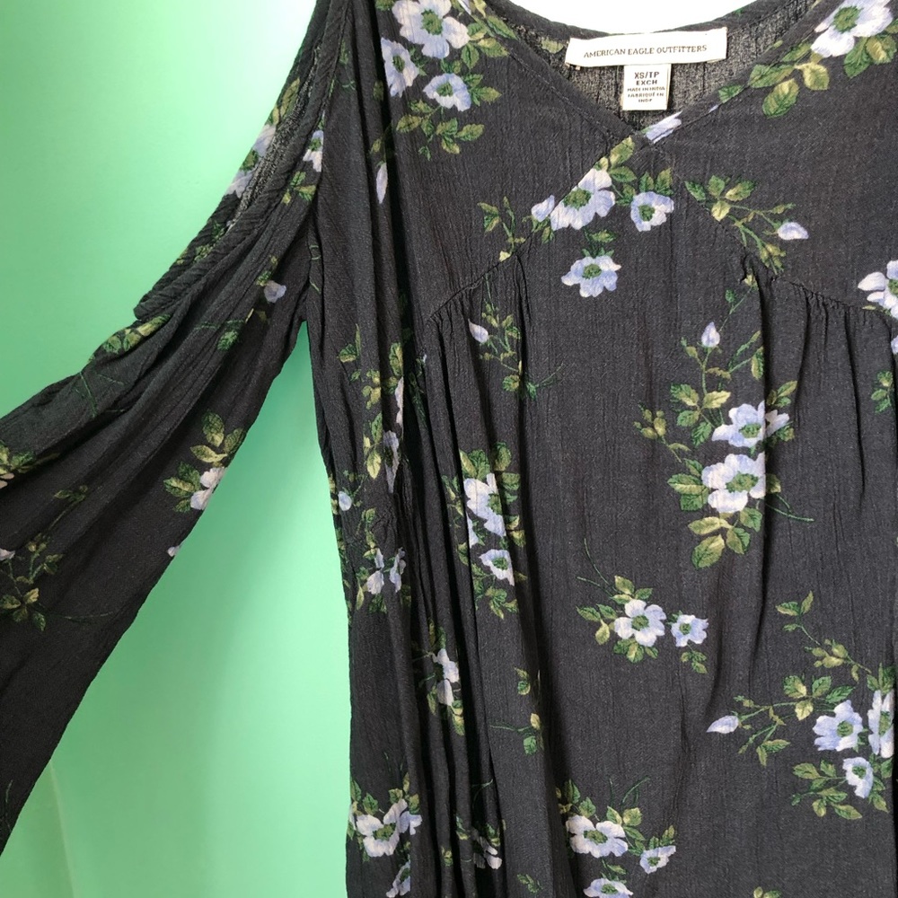 Cold shoulder blouse